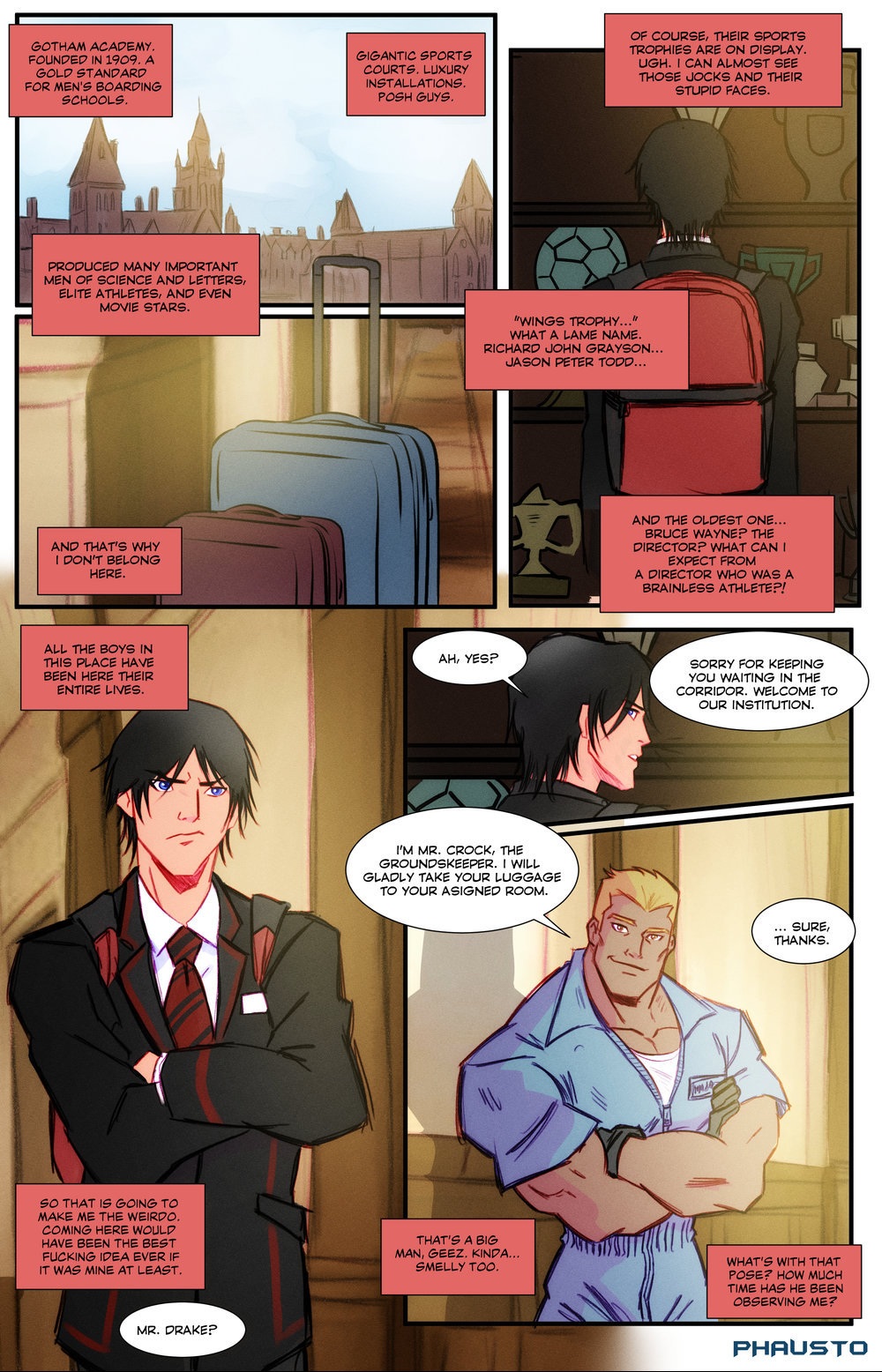 Gotham Academy 1 page 2 full