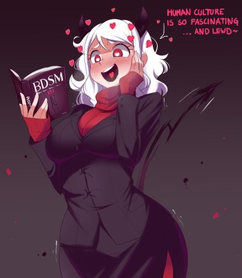 [BagelBomb] Modeus X Azazel [Helltaker] cover