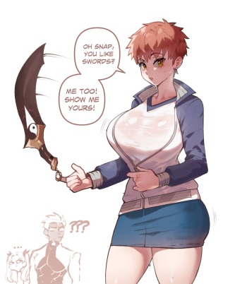 [ThiccwithaQ] Shirou Self-Love (Fate/Stay Night) cover