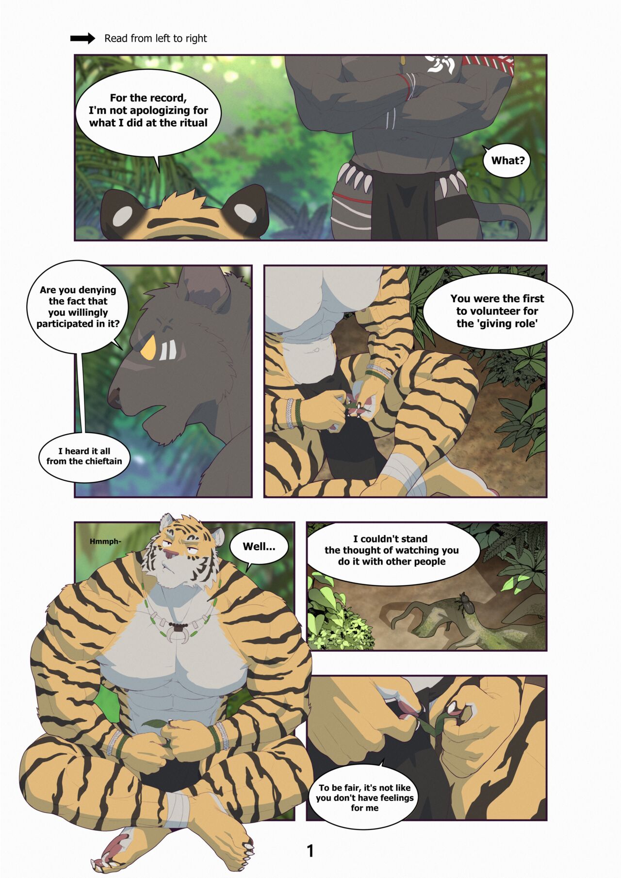 Black & Yellow - Jungle page 1 full