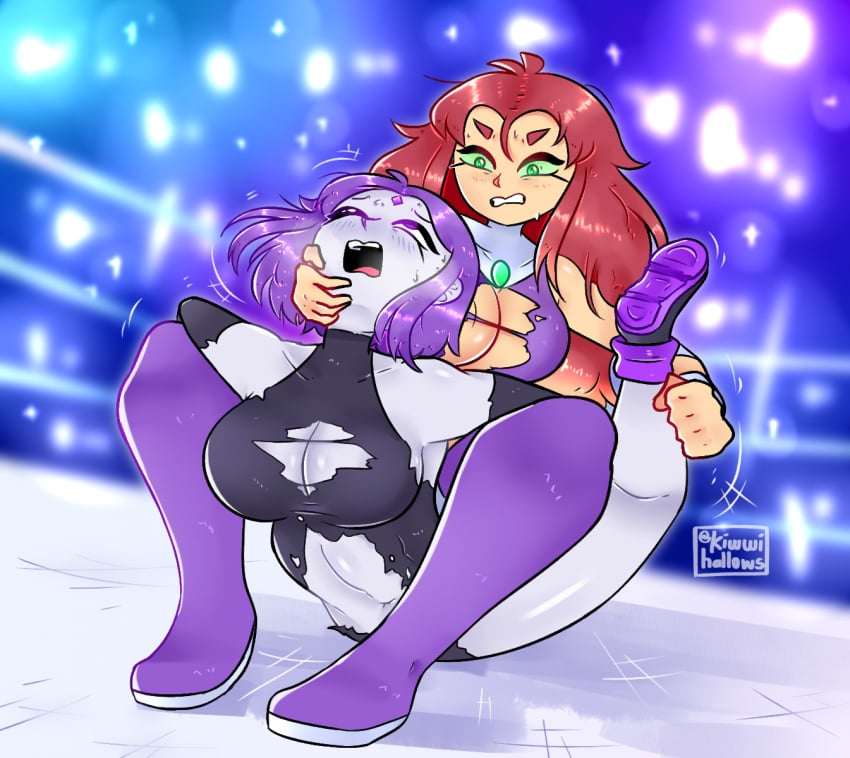 Raven vs Starfire page 7 full