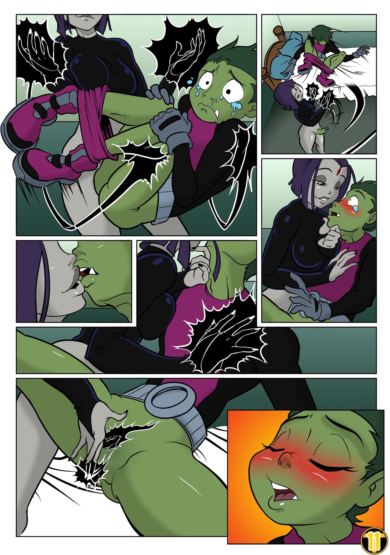 Teen Titans page 11 full