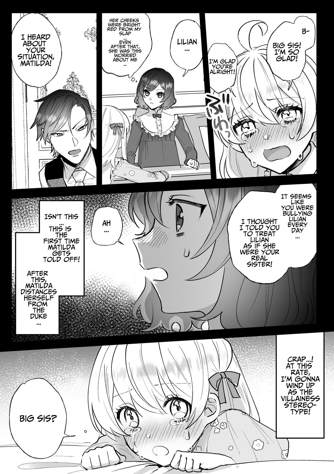 Danzai Route o Kaihi Shiyou to Shita Akuyaku Reijou wa Futanari Seijo no Imouto ni Dekiai Saremashita page 11 full