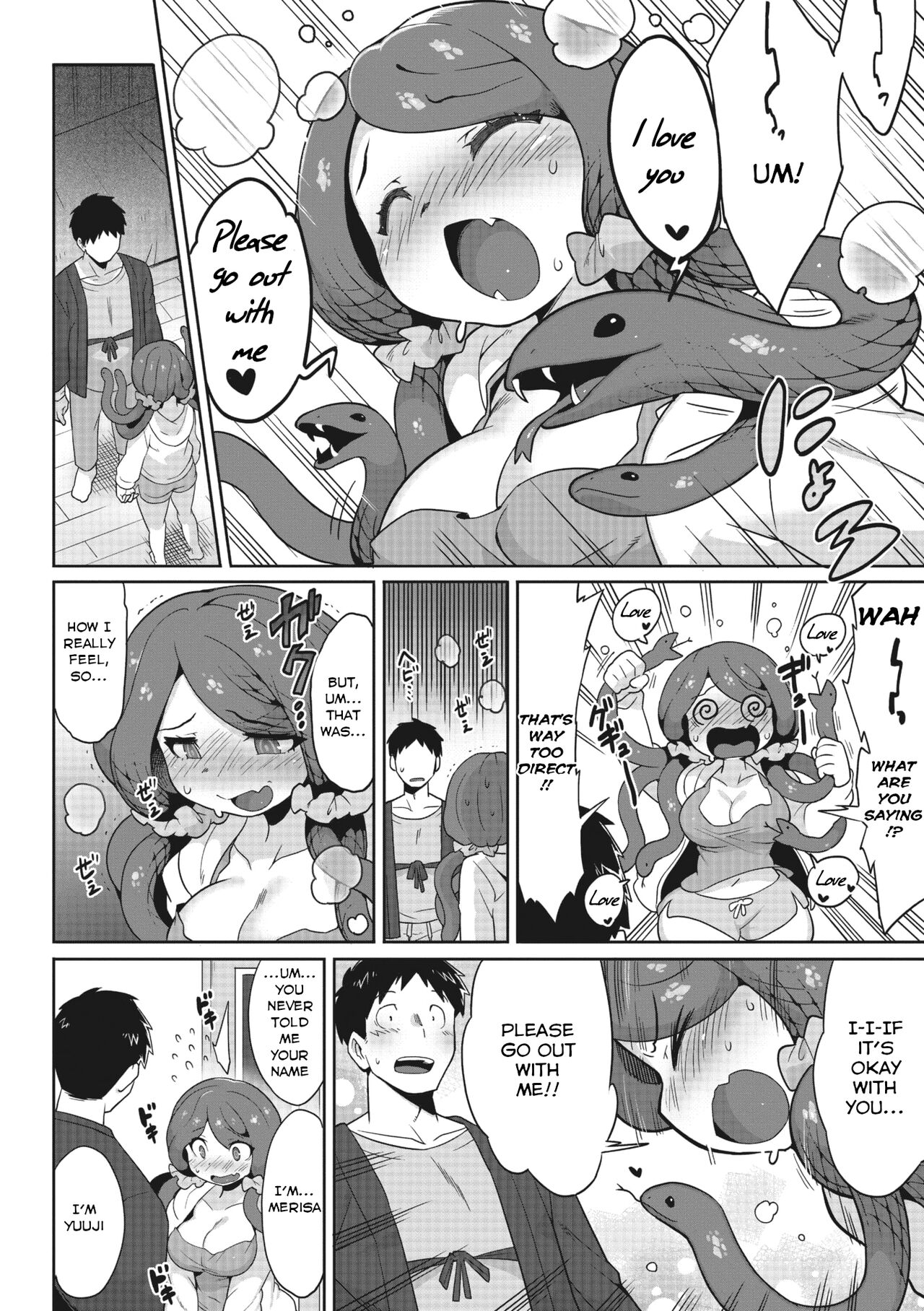 Mitsumenaide, dakishimete. | Don't look, just hold me. page 8 full
