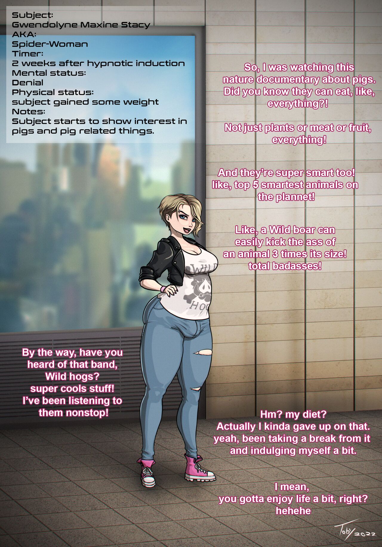 Gwen's Piggyfication page 11 full