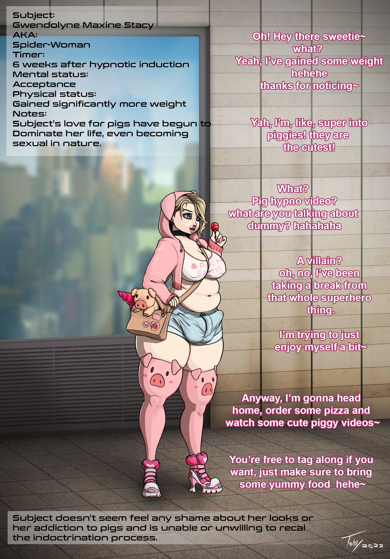 Gwen's Piggyfication page 12 full