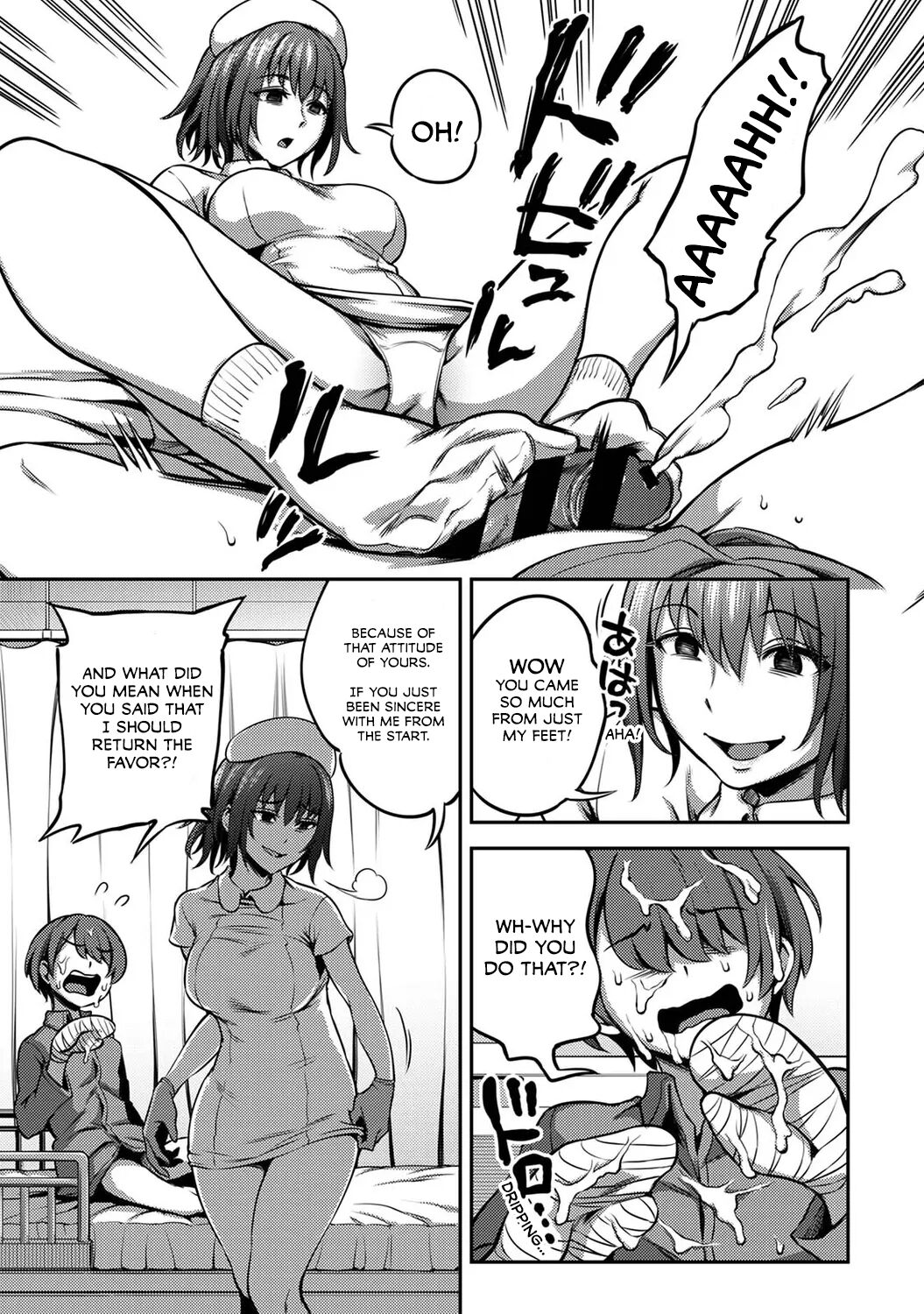 Sakusei Byoutou ~Seikaku Saiaku no Nurse shika Inai Byouin de Shasei Kanri Seikatsu 2.0~ page 8 full