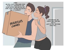 Breaking In The New Apartment