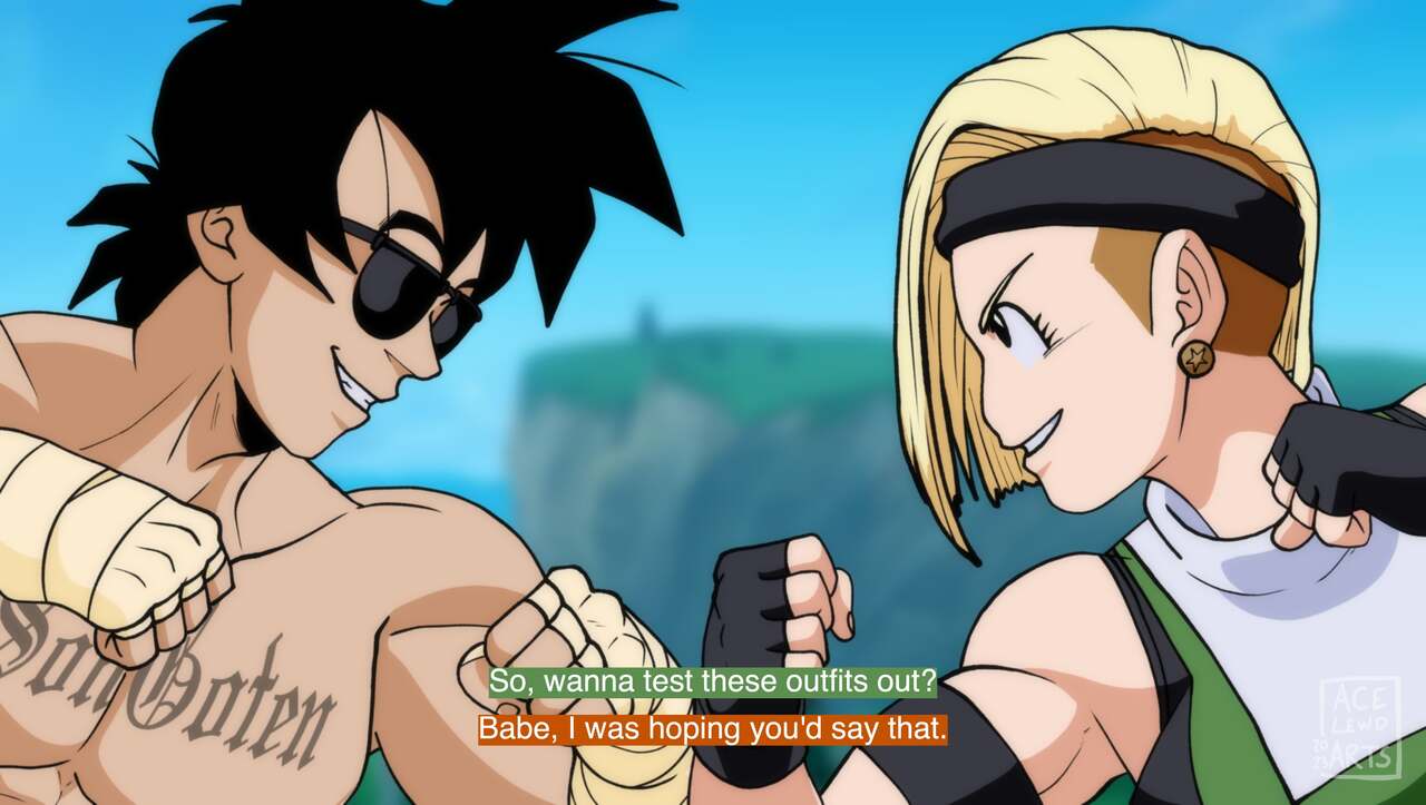 Marron Blade & Goten Cage page 2 full