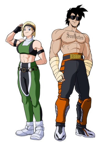 [AceLewdArts] Marron Blade & Goten Cage cover