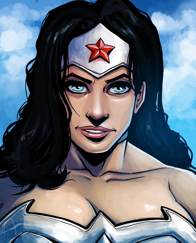 DC Comics Girls page 1 full