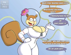 Linhe X Sandy Cheeks