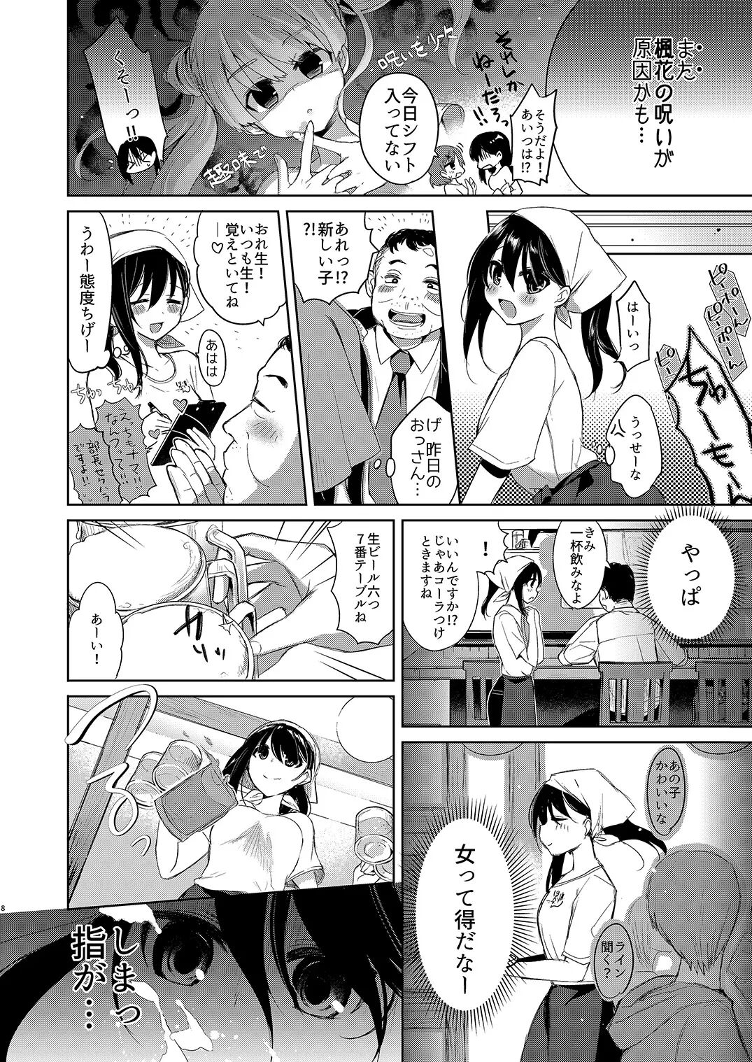 Beit Gaeri no TSkko ga Chikan ni Nerawarechau Hon page 8 full