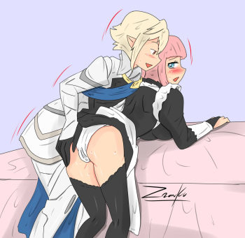 [Zronku] Corrin X Felicia cover
