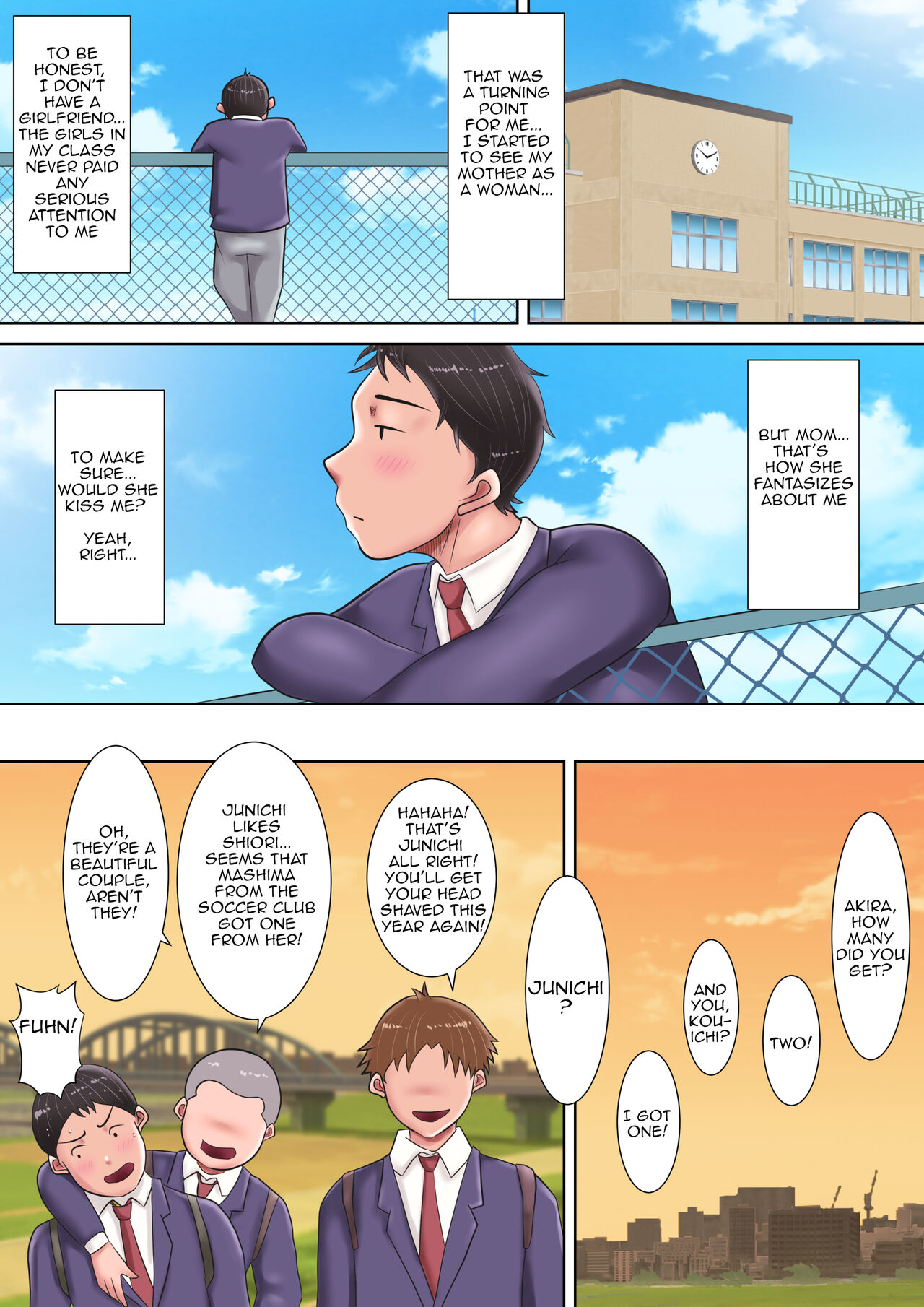 Kaa-san ni Kokurareta! | Mother Confessed to Me! page 10 full