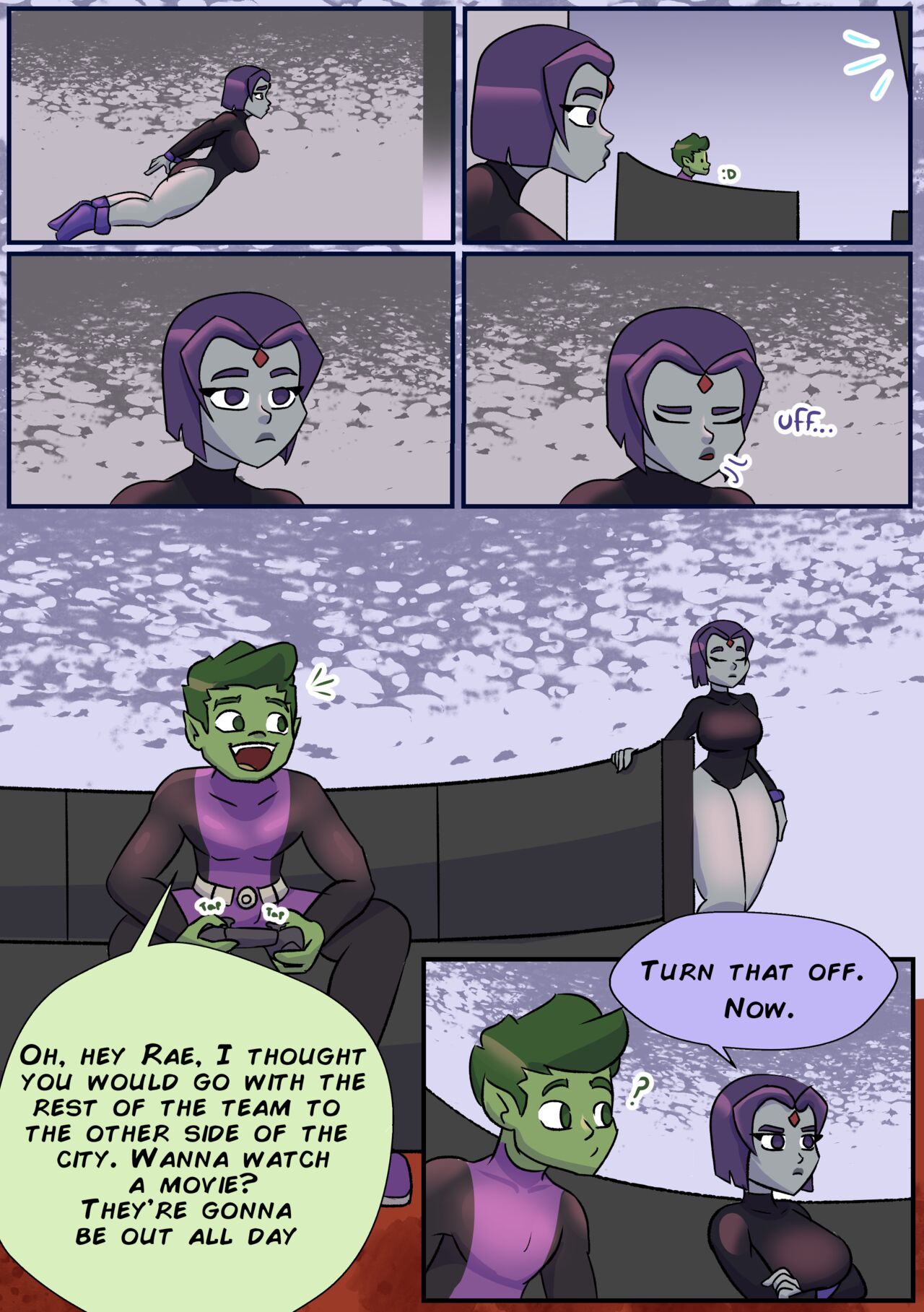 Raven Surging Emotions page 9 full