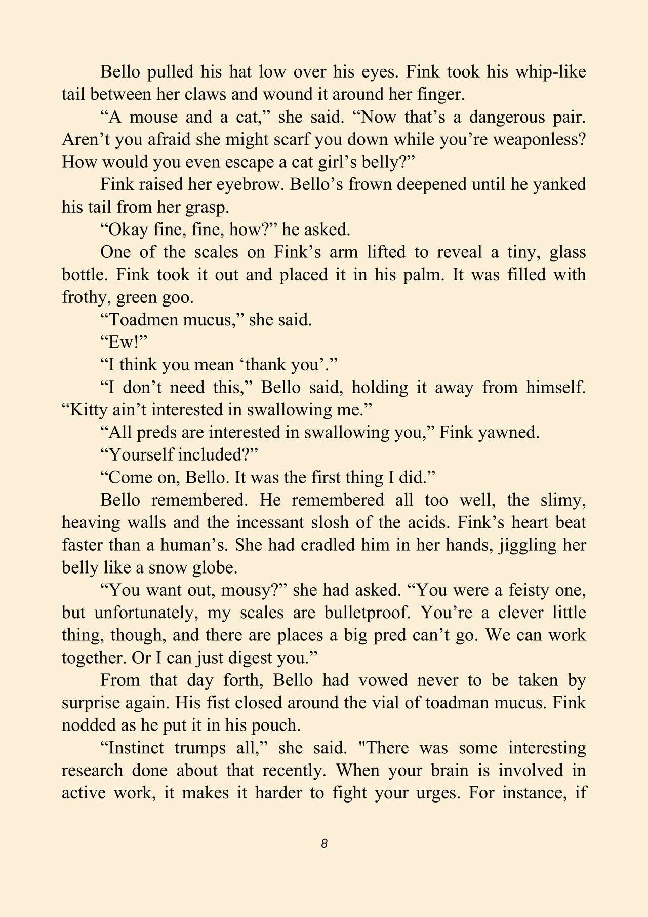 Fink's Guide to Prey 1 page 8 full