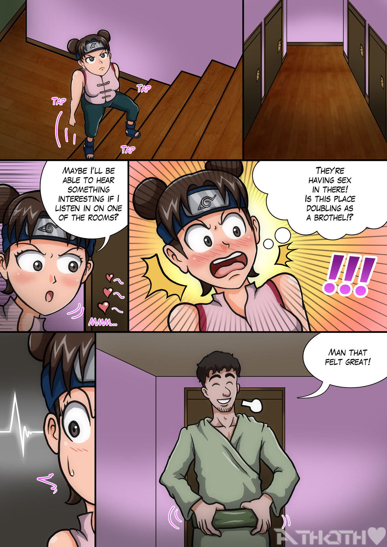 In Kunoichi Skin #3 page 4 full