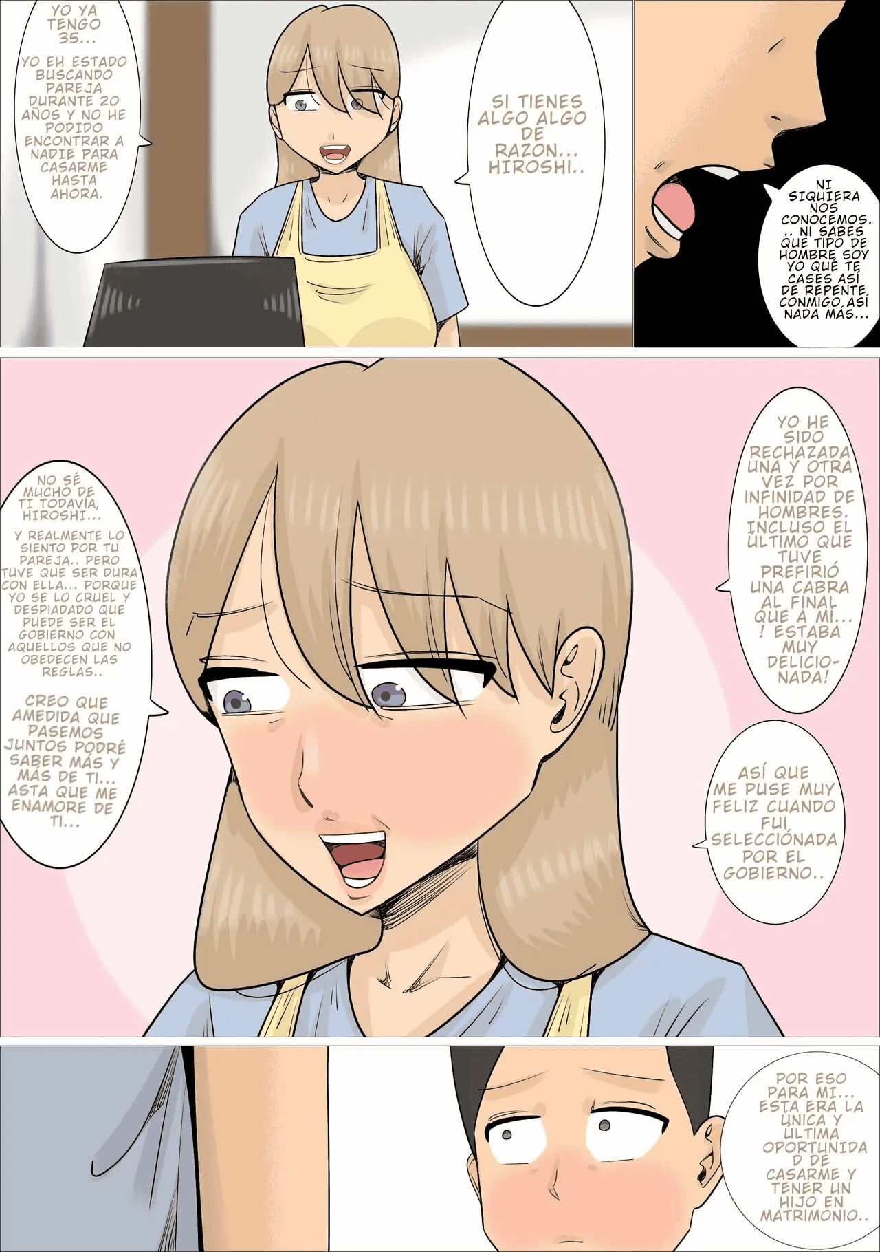Kyouseiteki ni Jukujo to Kekkon Kozukuri Saserareru Watashi no Kareshi. | Mi Novio Es Forzado a Casarse Con Una Mujer Mayor Y Tener Un Hijo Con Ella. page 12 full
