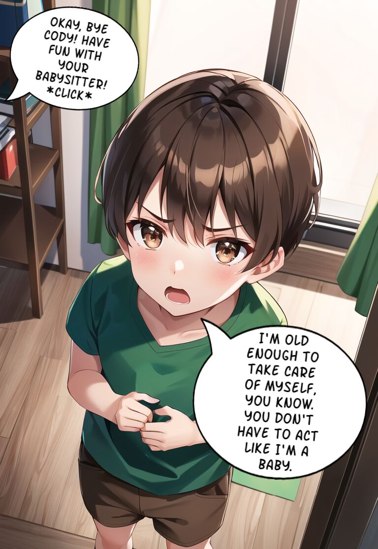 The Babysitter page 3 full
