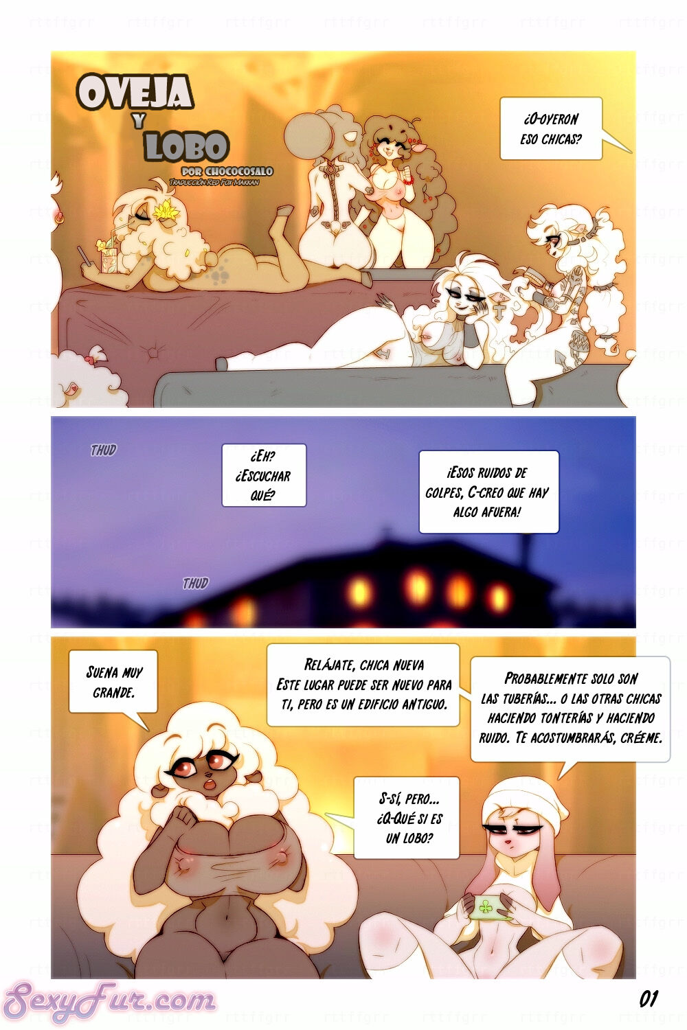 Oveja y Lobo page 1 full