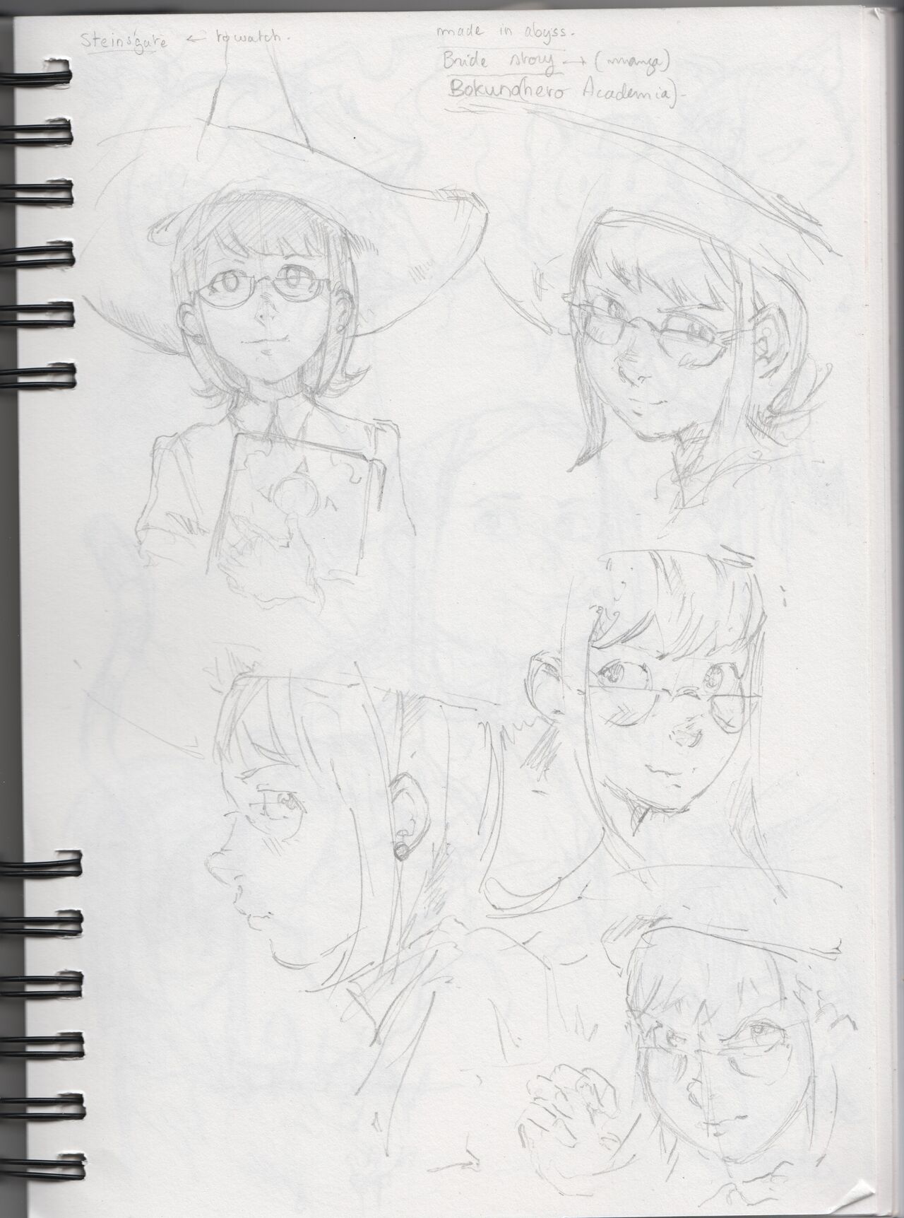 Weekly 2018-05-22: Brainstorming Sketches For Episode 26, 10 Pages Inside My Sketchbook page 2 full