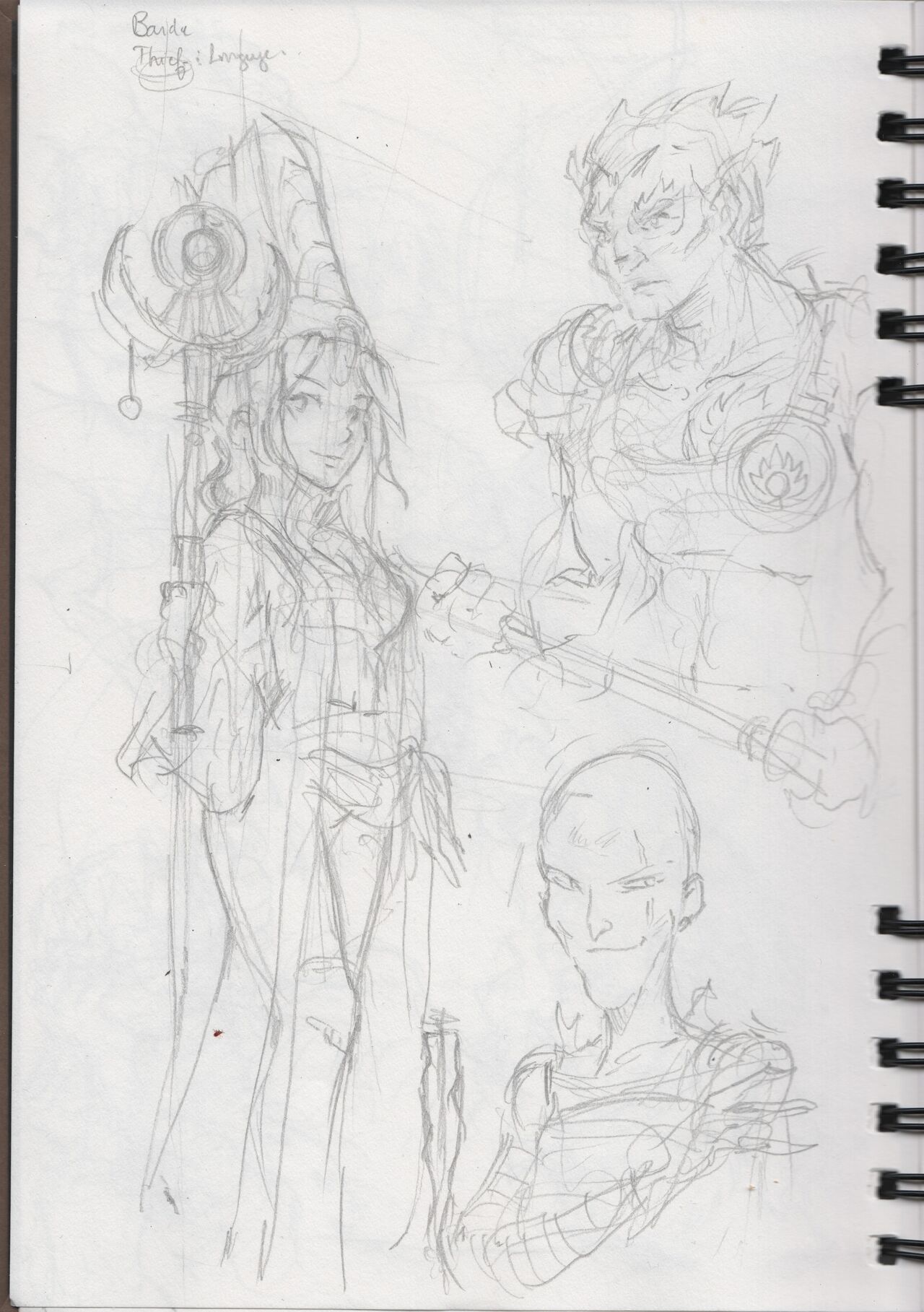 Weekly 2018-05-22: Brainstorming Sketches For Episode 26, 10 Pages Inside My Sketchbook page 7 full