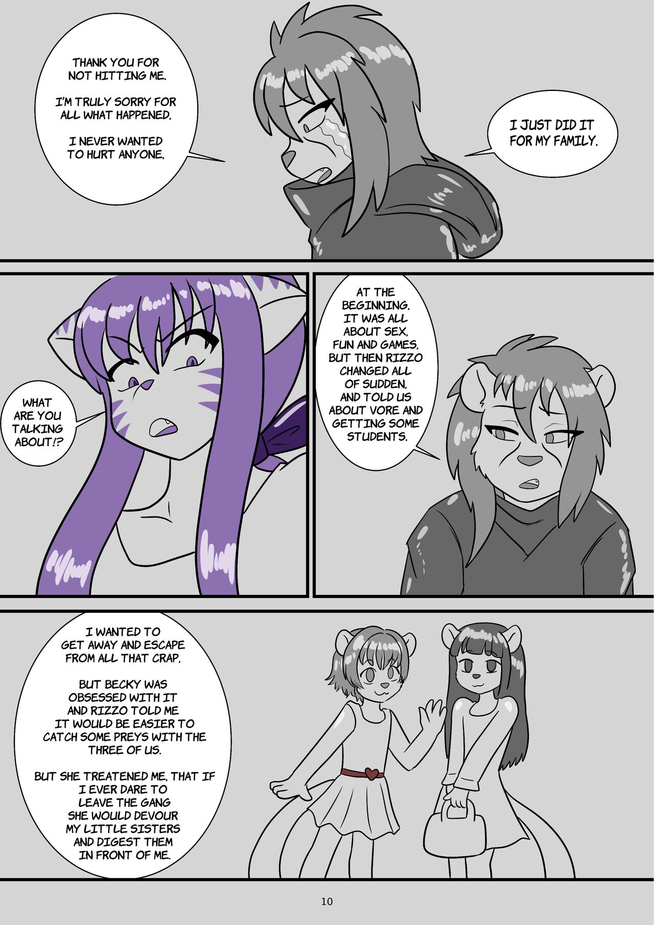 Hyena Project Vol.3: Matriarchy page 11 full