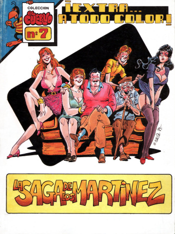 [Salvador Martinez] Colección El Cuervo N°7 - La saga de los Martinez cover