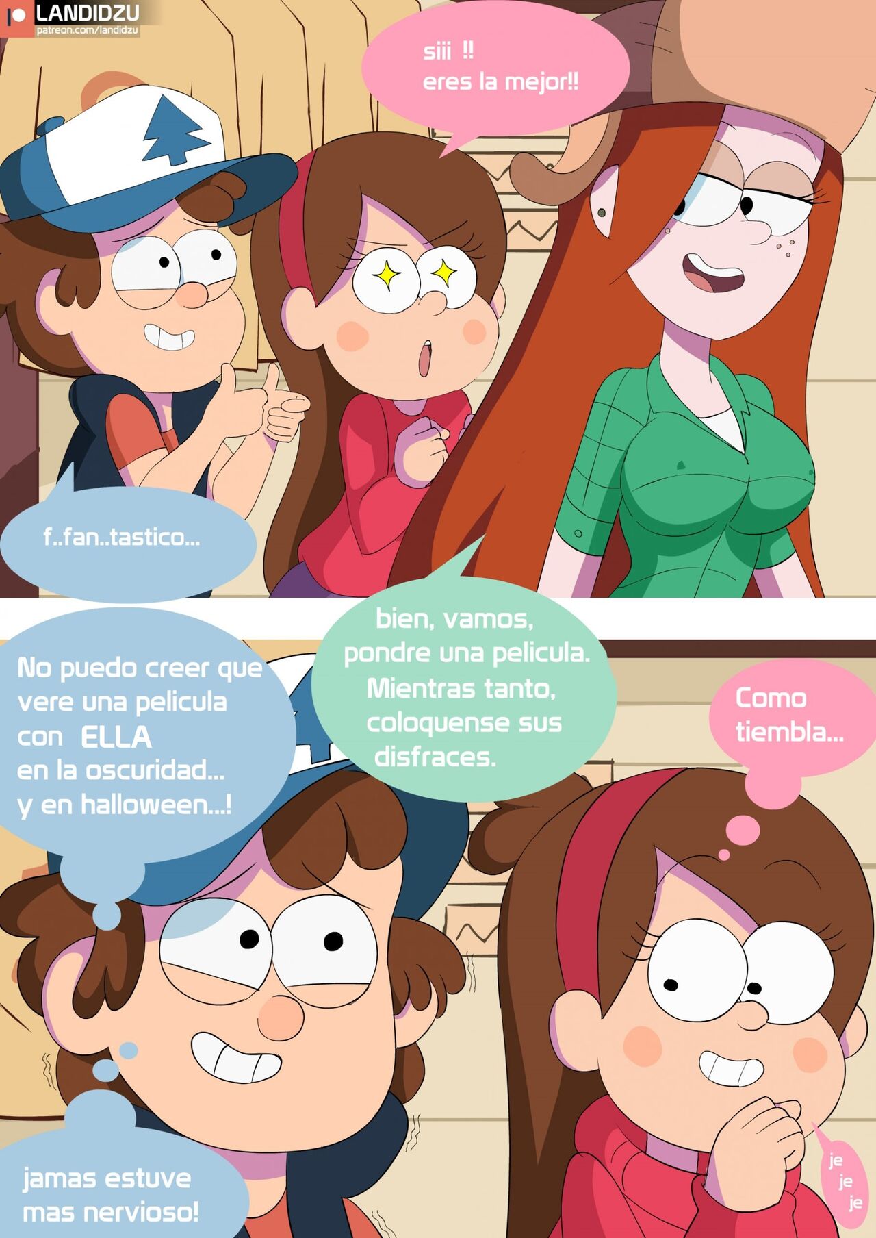 COMIC "Dulce O Truco" + Extra  Spanish page 11 full