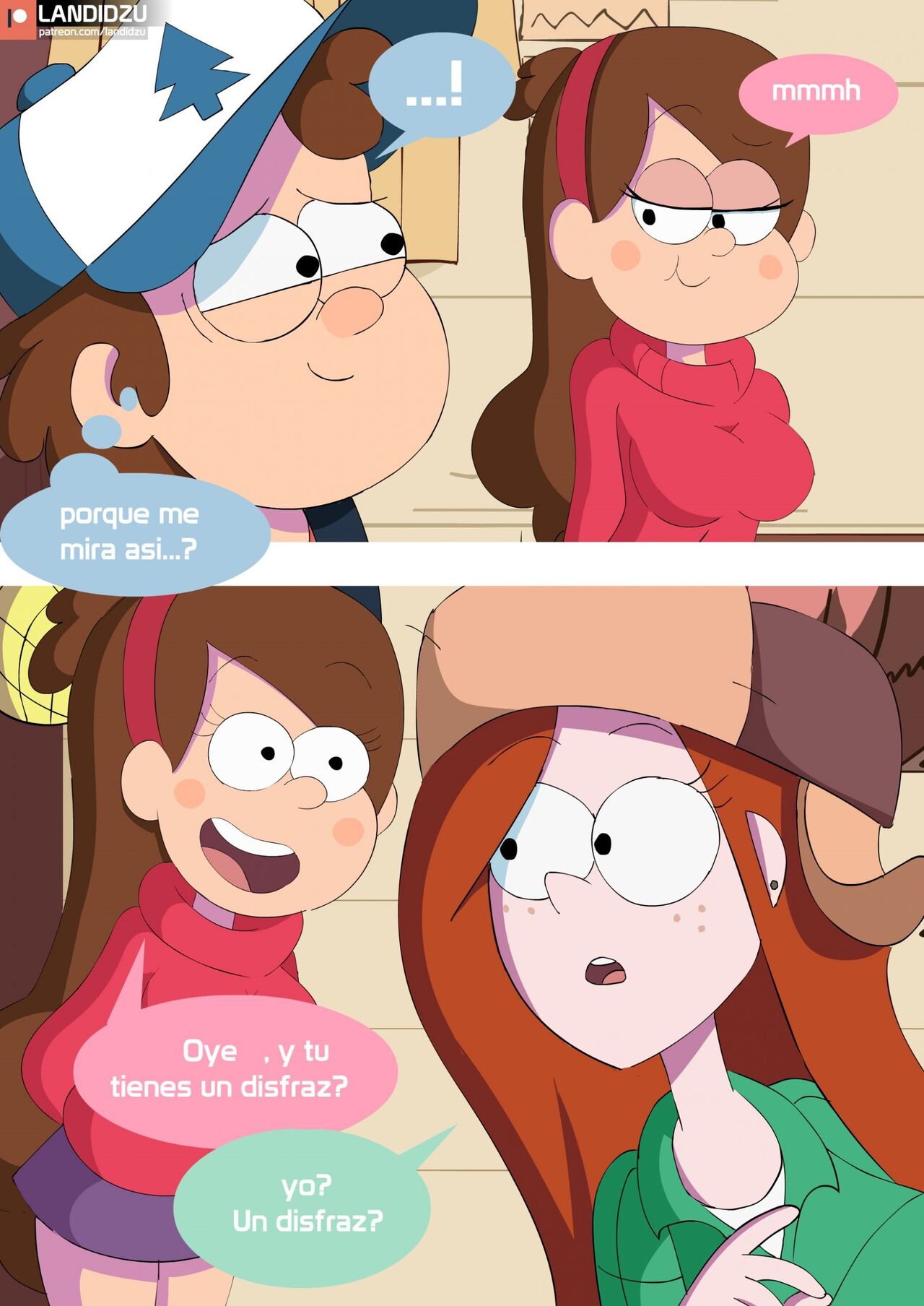 COMIC "Dulce O Truco" + Extra  Spanish page 12 full