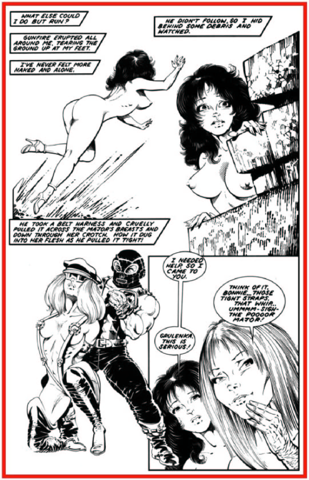 Bondage Girls At War 02 page 10 full