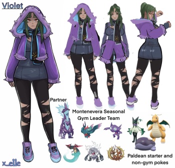 [e11e] Violet (Pokemon OC) cover