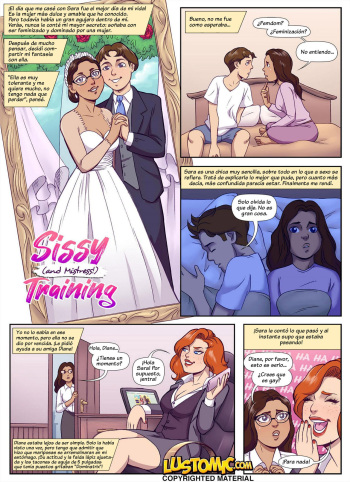 Mariquita y ama entrenando | Sissy and Mistress Training [Spanish] [wrperal] cover