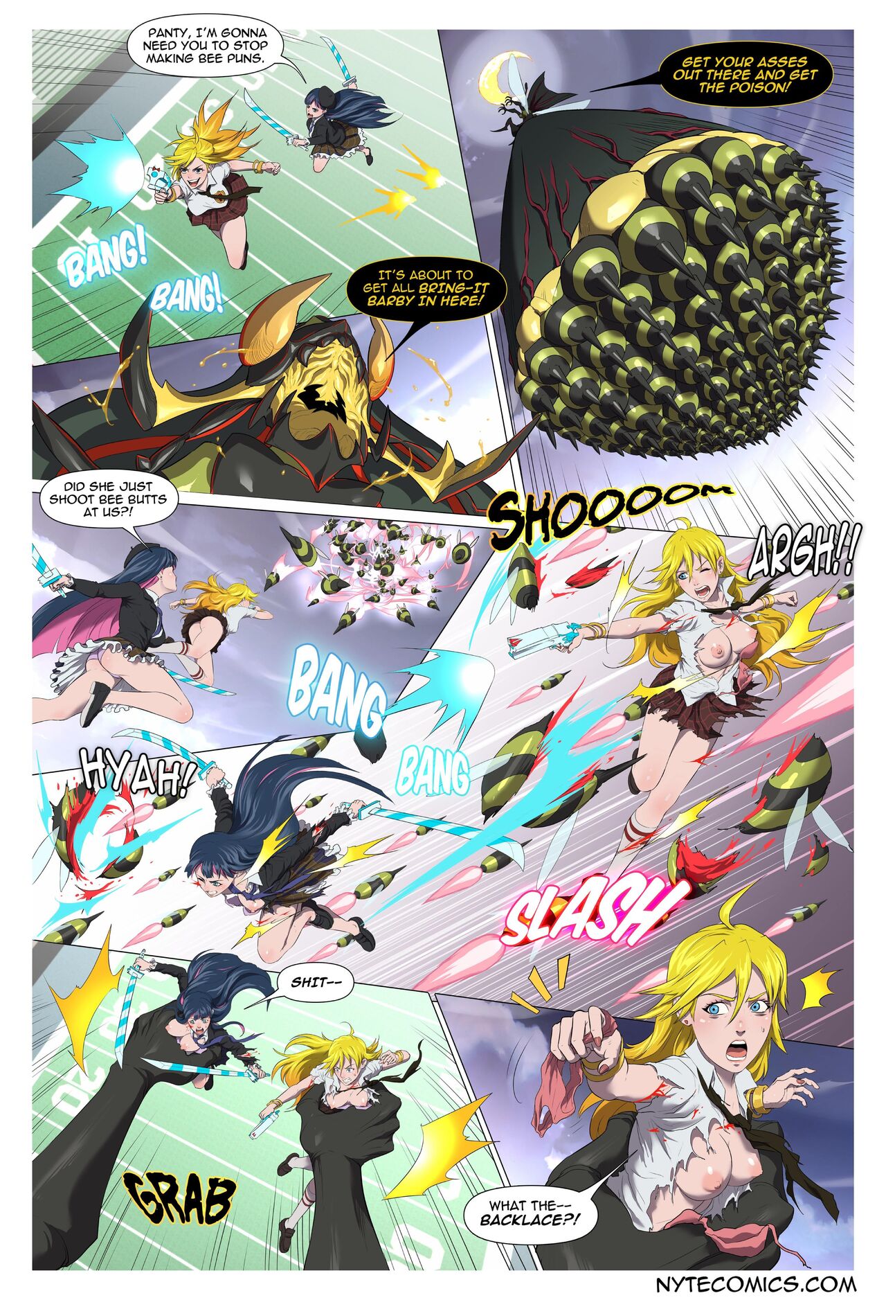 Panty & Stocking with Queen Bee's Royal Jelly page 6 full