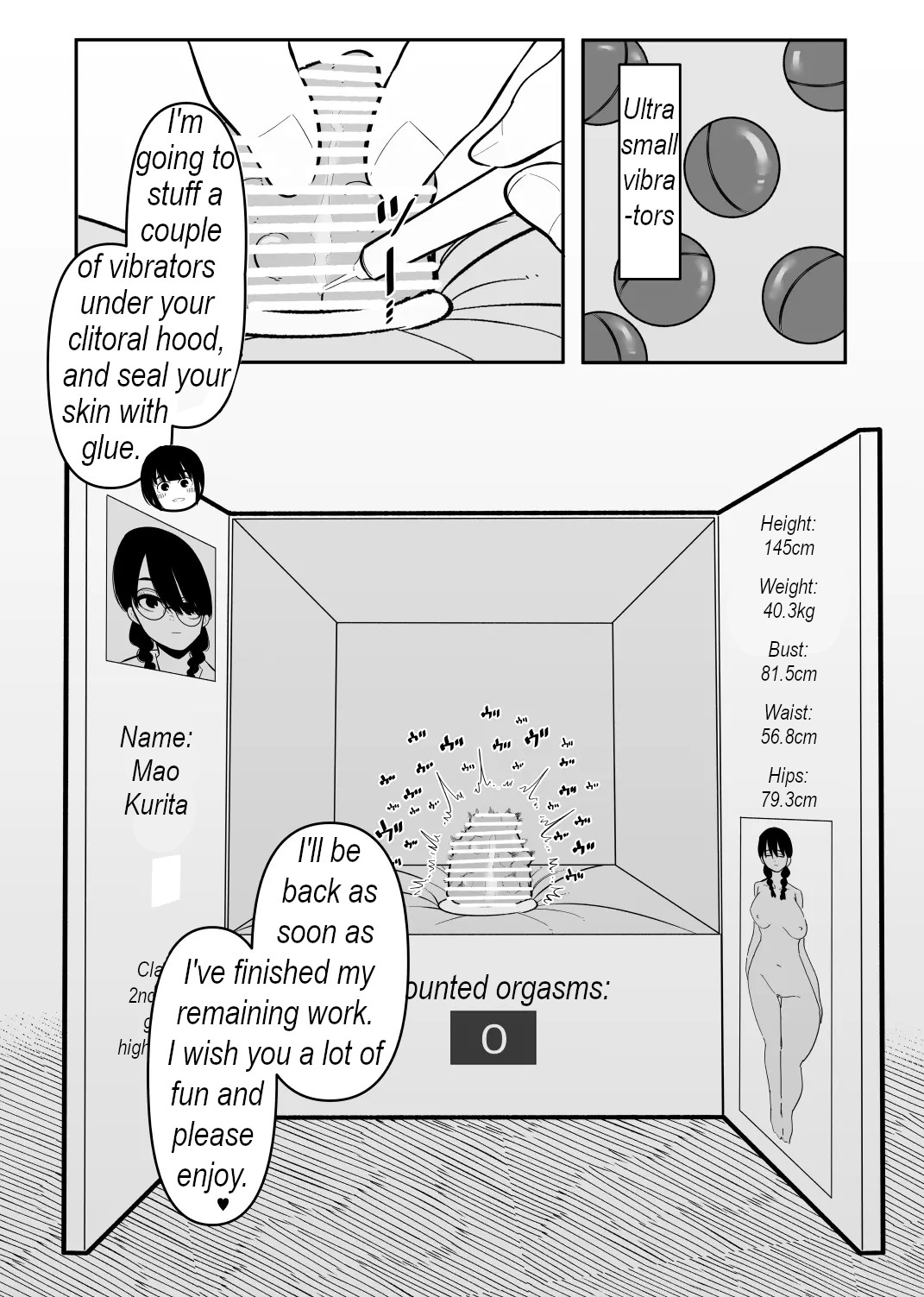 Warui Oisha-san to Kuli Box | The bad doctor and the clitoris box. page 4 full