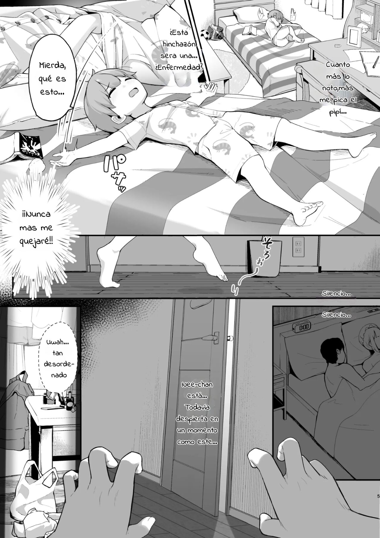 Boku to Gasatsu na Onee no Seiyoku Shori Seikatsu page 5 full