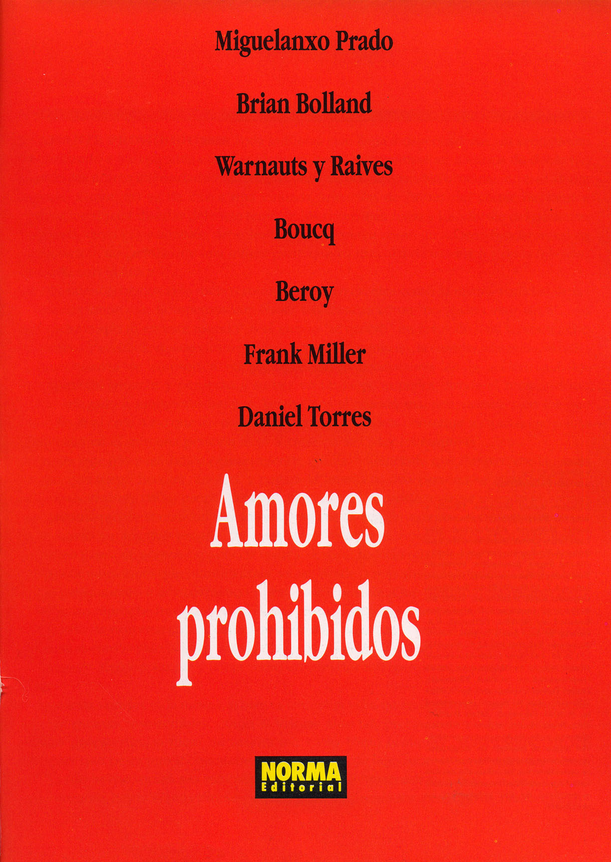 Amores Prohibidos - Cimoc Especial Nº13 page 2 full