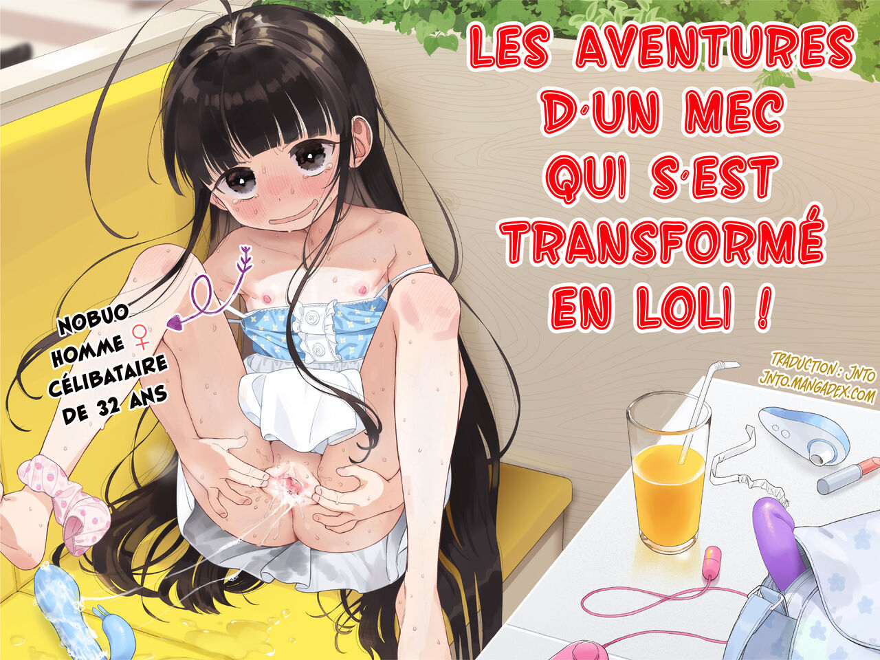 TS Loli Oji-san no Bouken Onanie Hen | Les aventures d'un mec qui s'est transformé en loli page 1 full
