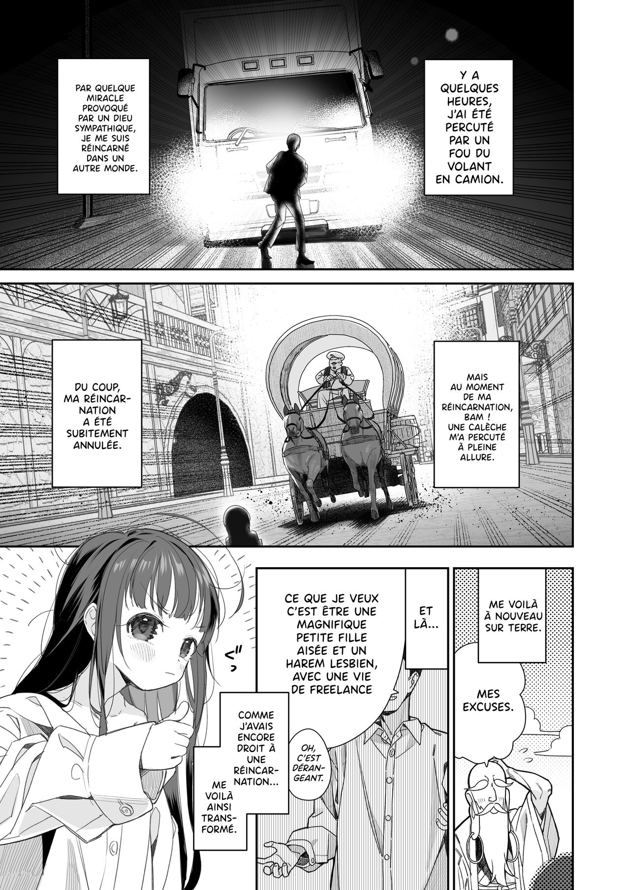 TS Loli Oji-san no Bouken Onanie Hen | Les aventures d'un mec qui s'est transformé en loli page 4 full