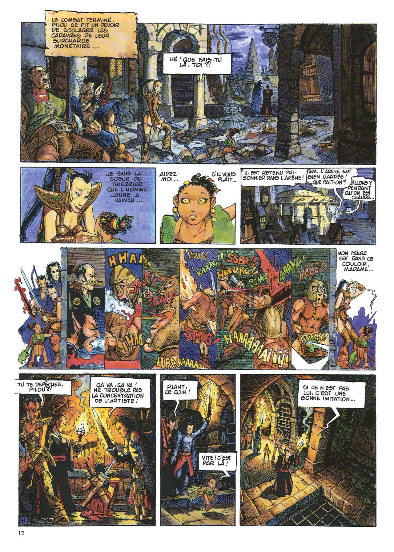 Chroniques De La Lune Noire - T2 - Le Vent Des Dragons page 11 full