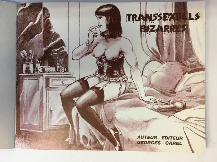 Transsexuels Bizarres by Georges Carel   1982 page 2 full