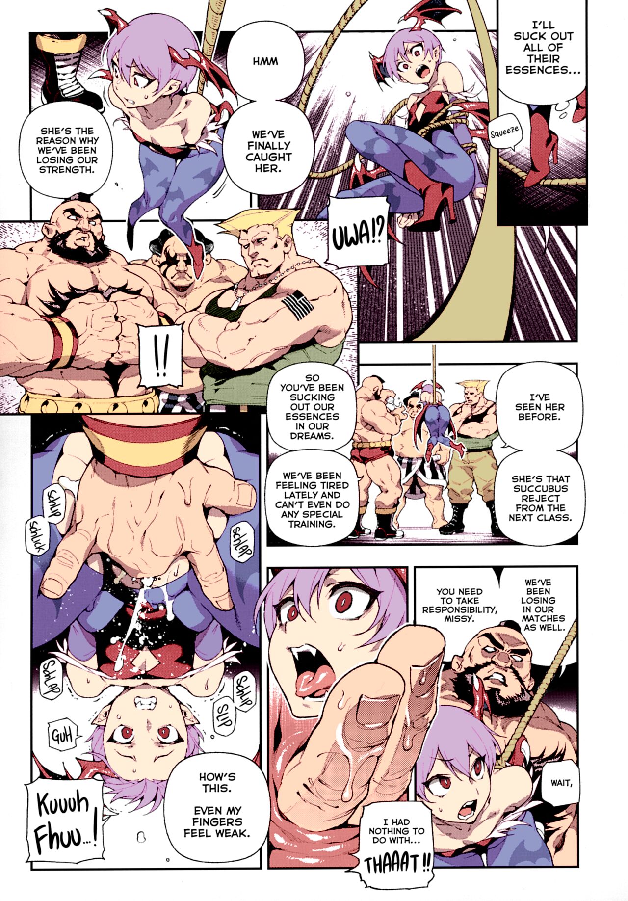 C97  Fighter Girls ・ Vampire page 7 full