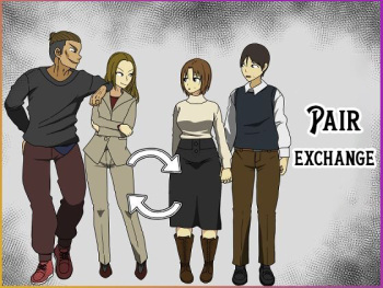 [Iris art (Toda Hisaya)] Tsugai Koukan | Pair Exchange [English] cover