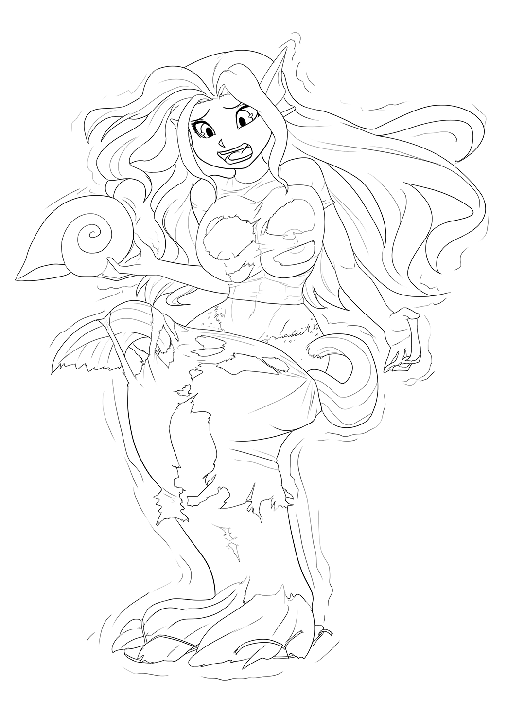 Mermaid TF - Page 1 - Comic Porn XXX