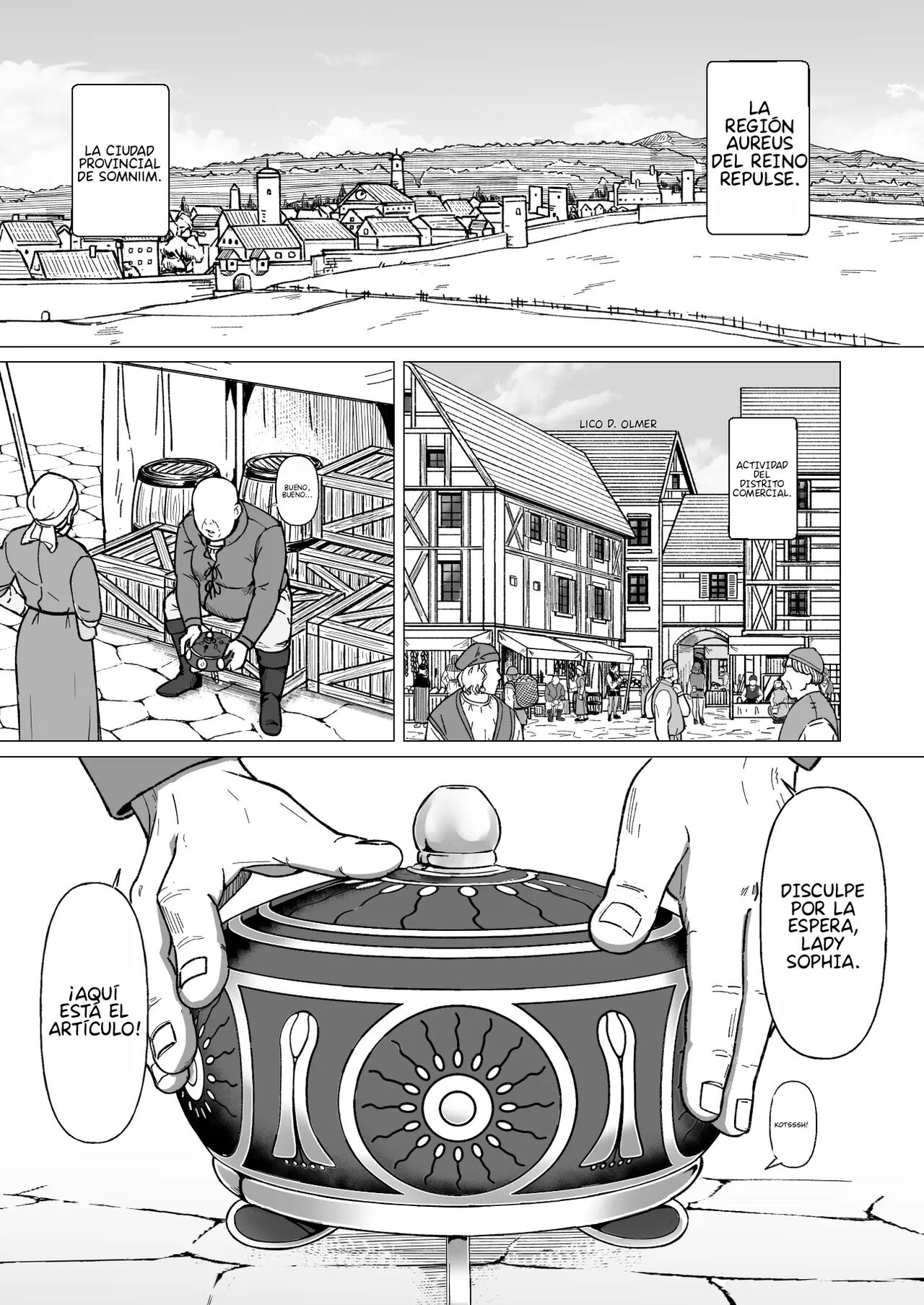 Gyoushounin Dirk to Mahou no Kouro | El vendedor ambulante dirk y el quemador de incienso mágico page 3 full