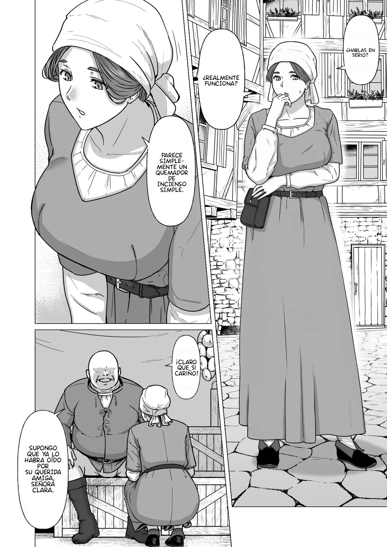 Gyoushounin Dirk to Mahou no Kouro | El vendedor ambulante dirk y el quemador de incienso mágico page 4 full