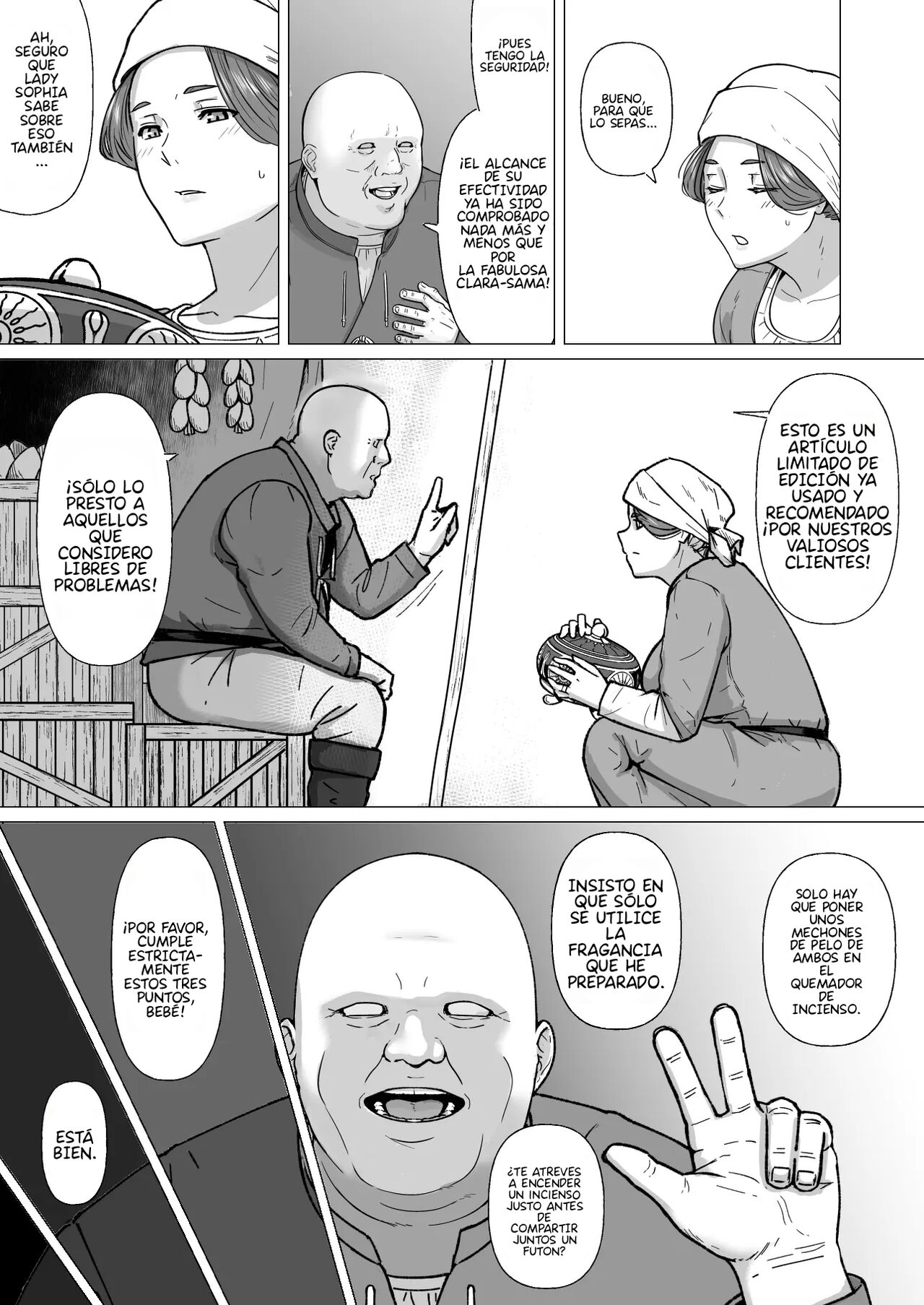 Gyoushounin Dirk to Mahou no Kouro | El vendedor ambulante dirk y el quemador de incienso mágico page 5 full