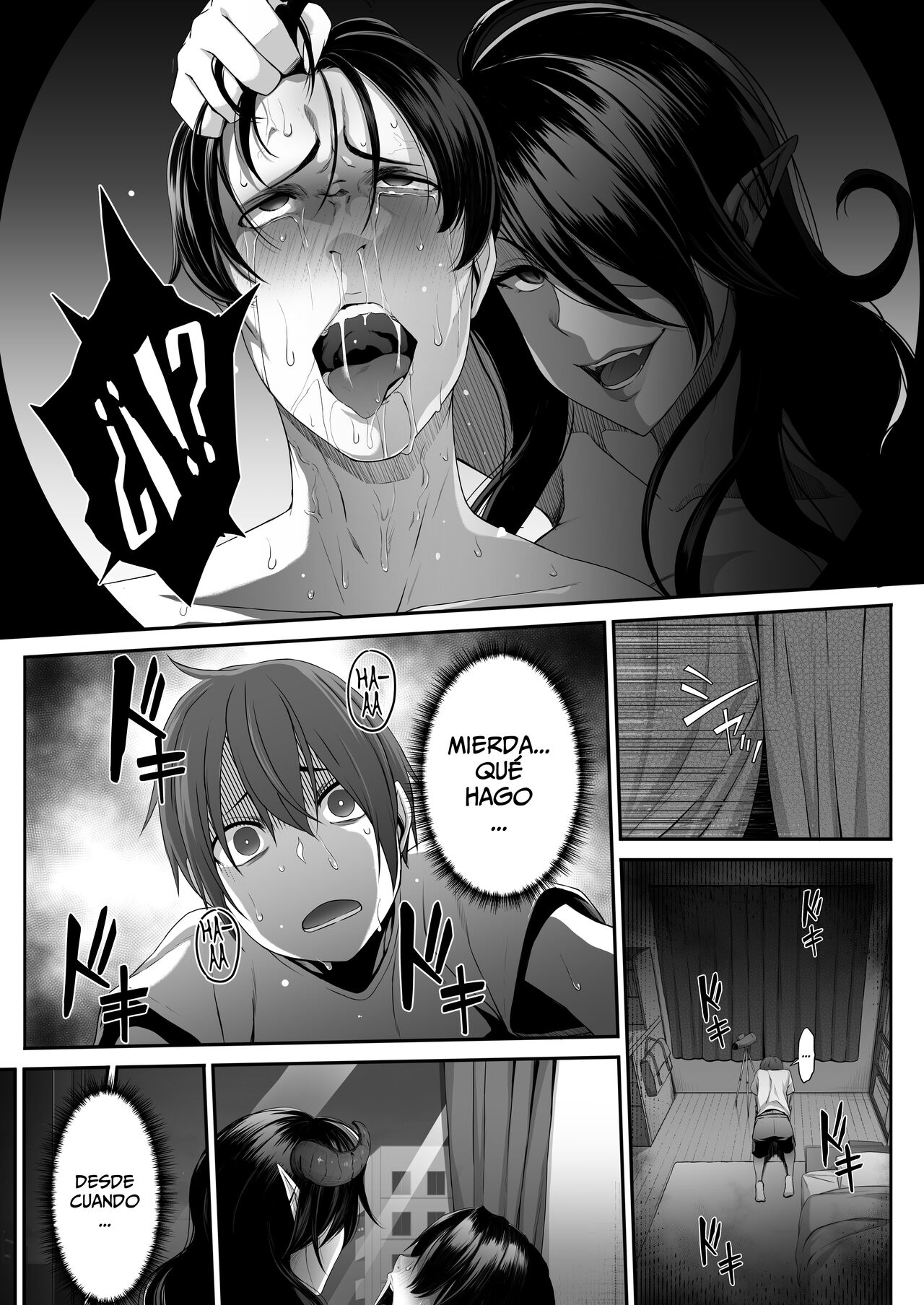 La Historia de Como Una Señora súcubo Me Robó La Virginidad por Delante y por Detrás - Inma no Onee-san ni Doutei Ochinchin to Oshiri o Torotoro ni Kaihatsu Sarechau Hanashi page 3 full