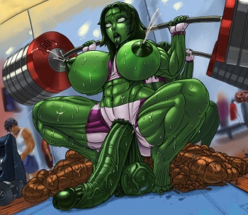 [SaltyChocolate] Sinister Shot She-Hulk cover